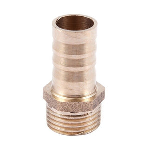 Promotion! Golden Brass 1/2 inch Pipe Coupling 16mm Bolt Thread Water Pipe Hose End